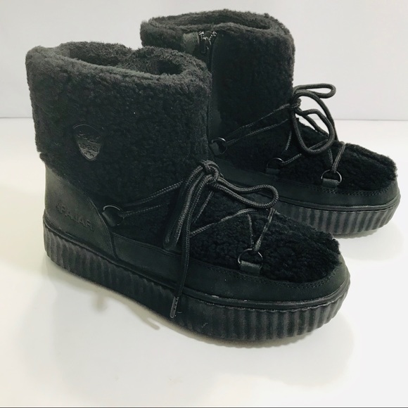 Like New Pajar Canada Ceria Boot Black Color Size/6.5 - Picture 8 of 13